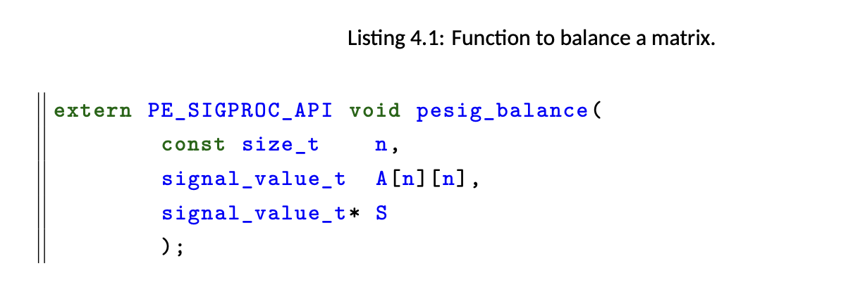 C/C++ source code